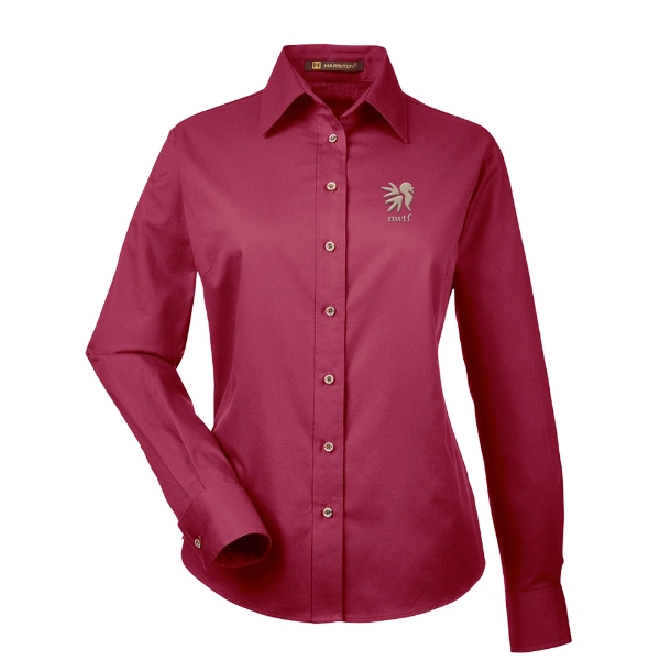 NWTF Ladies Wine Long Sleeve T-Shirt