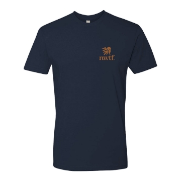 NWTF Landscape Tee Navy - Front