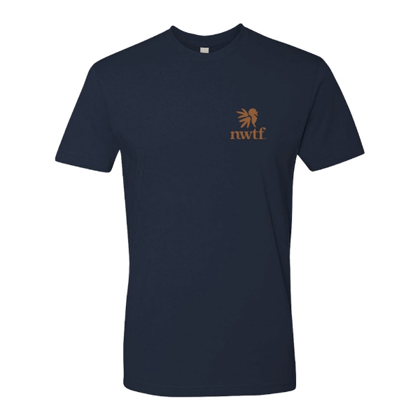 NWTF Landscape Tee Navy - Front