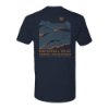NWTF Landscape Tee Navy - Black