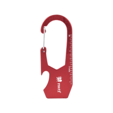NWTF Ruler Carabiner Key Chain