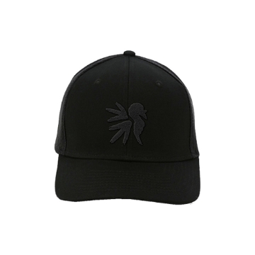 NWTF Black Twill Cap Front Image on white background