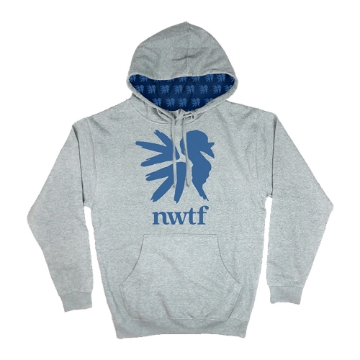 NWTF Lined Hoodie Product Image on white background