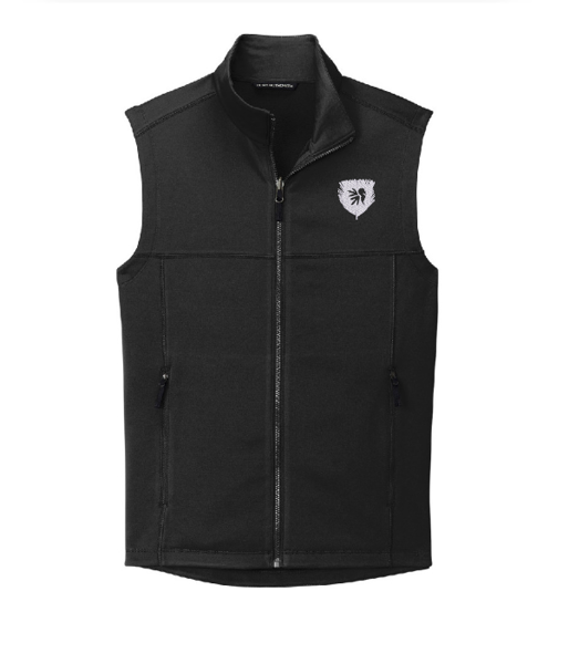 nwtf m fleece vest