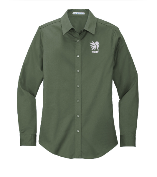 nwtf ladies green ls