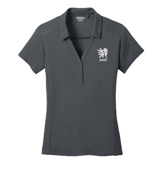 NWTF OGIO Ladies Framework Polo Grey