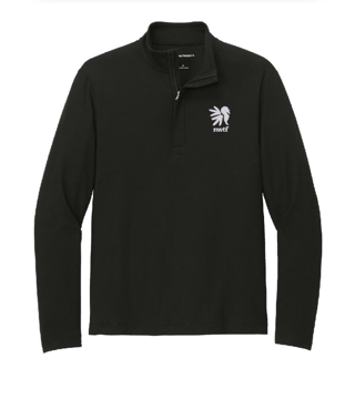 nwtf mens black q zip