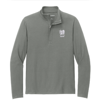 nwtf mens grey q zip