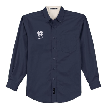 nwtf mens navy ls