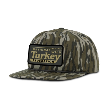 NWTF 2025 Bottomland Rope Hat Front Image on white background