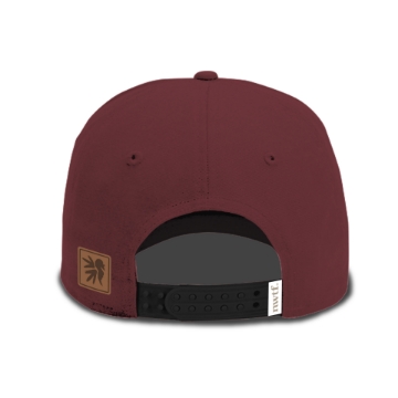 NWTF Maroon Rope Hat Front Image on white background