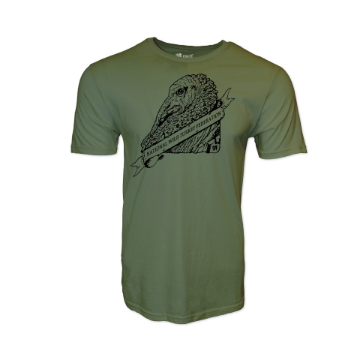 NWTF Banner Tee Front Image on white background