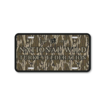 NWTF 2025 License Plate Image on white background