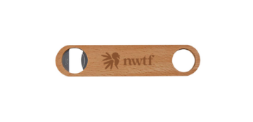 wood bottle opener
